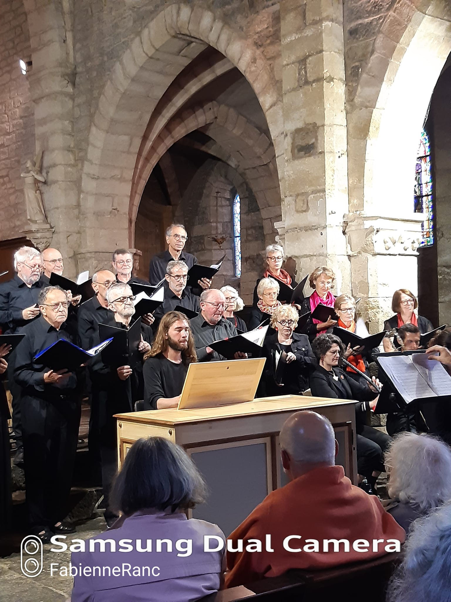 Concert de Juin 2024 à Saint-Gervais-sur-Couches. Photo Fabienne Ranc